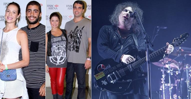 Casais de famosos curtem show do The Cure no Rio de Janeiro - Roberto Filho / AgNews