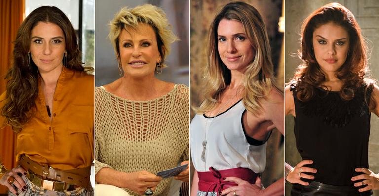 Giovanna Antonelli, Ana Maria Braga, Letícia Spiller e Paloma Bernardi - TV Globo