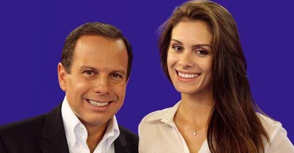 João Doria Jr. entrevista a Miss Brasil 2012, Gabriela Markus, para seu programa, nos estúdios da Band, em SP. - -