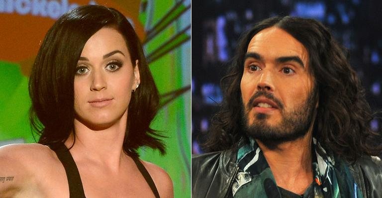 Katy Perry e Russell Brand - Getty Images