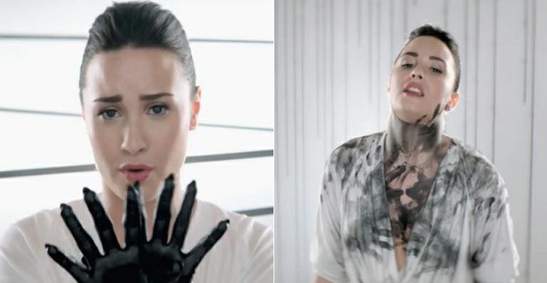 Demi Lovato no clipe 'Heart Attack' - Reprodução