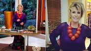 Ana Maria Braga faz colar com tomates - Reprodução/ Instagram