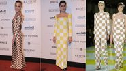 Carolina Dieckmann e Isabeli Fontana no baile de gala da amfAR e dois looks do desfile da Louis Vuitton - AgNews/ Getty Images