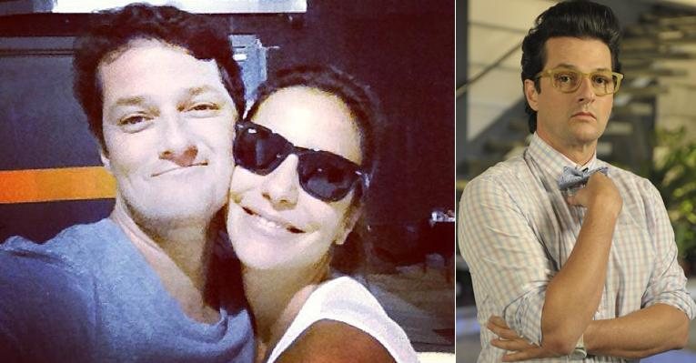 Marcelo Serrado e Ivete Sangalo em ensaio para o filme 'Super Crô', que tem estreia prevista para novembro - Instagram/TV Globo