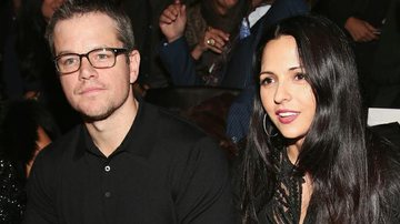 Matt Damon e Luciana - Getty Images