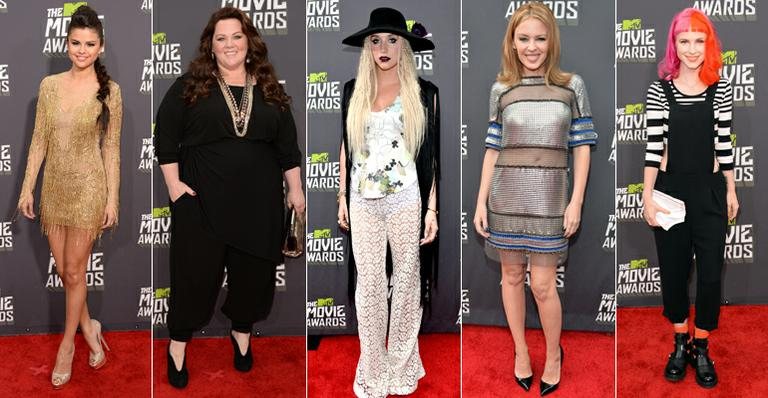 Famosos no MTV Movie Awards 2013 - Getty Images