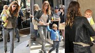 Gisele Bündchen com os filhos Benjamin e Vivian Lake - The Grosby Group