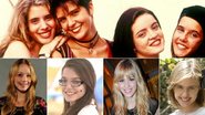 Daniele Valente, Georgiana Góes, Maria Mariana e Deborah Secco, atrizes da versão original de 'Confissões de Adolescentes'. Malu Rodrigues, Isabella Camero, Sophia Abrahão e Clara Tiezzi - Arquivo TV Cultura/TV Globo/Agnews