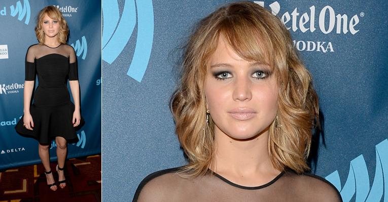 Jennifer Lawrence exibe novo visual - Getty Images