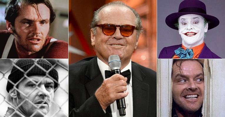 Jack Nicholson comemora 76 anos; veja 10 grandes papéis do ator! - Fotomontagem