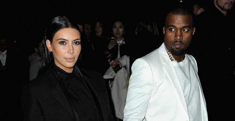 Kim Kardashian e Kanye West - Getty Images