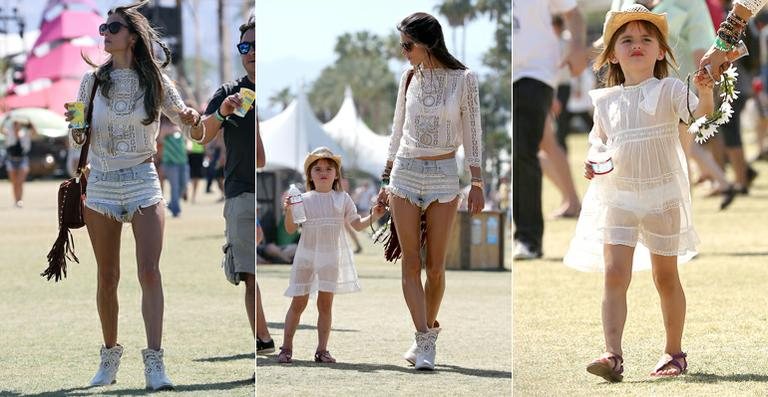 Alessandra Ambrosio e a filha Anja Louise - Grosby Group