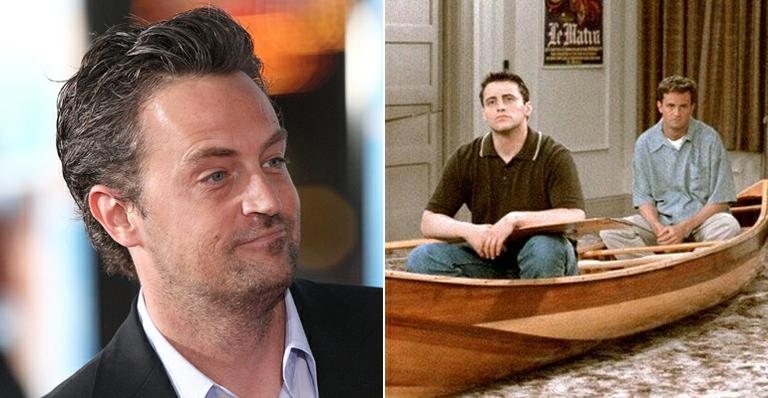 Matthew Perry interpretava Chandler Bing - Getty Images/ Reprodução