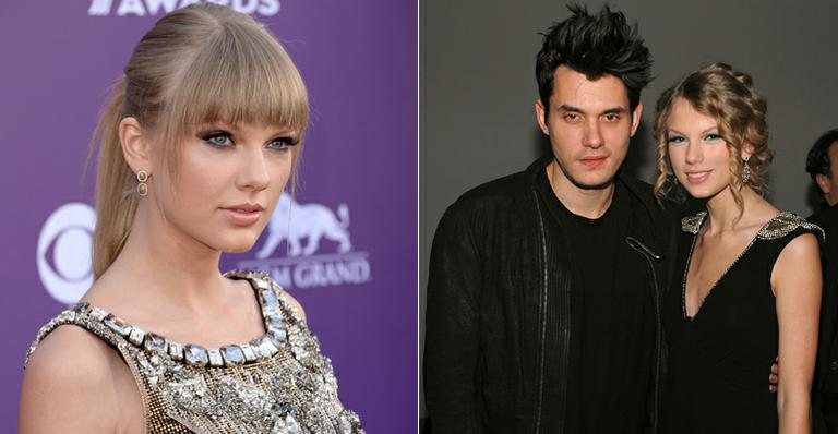 Taylor Swift se incomoda ao encontrar o ex-namorado John Mayer em premiação.jpg - Foto-montagem