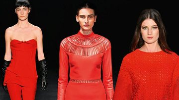 Vermelho inverno - Tufi Duek, Reinaldo Lourenço e Forum apostam na cor para os dias frios - Marcio Madeira