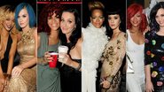 Os momentos de Katy Perry e Rihanna - Getty Images