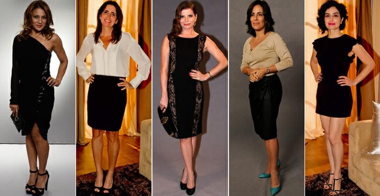 Dira Paes, Malu Mader, Débora Bloch, Gloria Pires e Letícia Sabatella - TV GLOBO / Raphael Dias; Arquivo CARAS; Alex Palarea / AgNews; TV GLOBO / Estevam Avellar; -