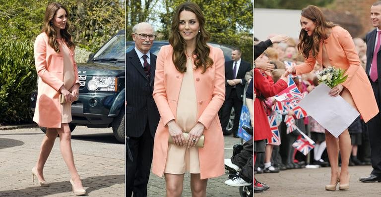 Kate Middleton visita o centro de doentes terminais Naomi House, em Hampshire - Getty Images