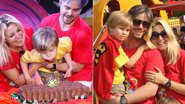 Patrícia de Sabrit e Michael Hansen comemoram o aniversário de Maximilian - Divulgação