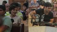 Deborah Secco e Allyson Castro em igreja no Rio de Janeiro - Gabriel Rangel / AgNews