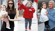 Harper Seven, filha de David e Victoria Beckham - Arquivo CARAS