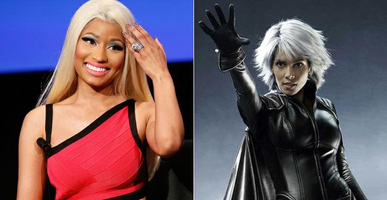 Nicki Minaj e Halle Berry, como Tempestade - Getty Images/ Reprodução