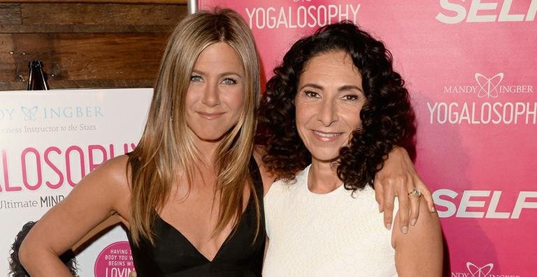 Jennifer Aniston e sua amiga Mandy Ingber - Getty Images