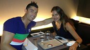 Cristiano Ronaldo curte jantar romântico com Irina Shayk - Reprodução/Facebook