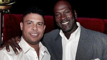 Ronaldo tieta Michael Jordan em Mônaco - Reprodução/Twitter