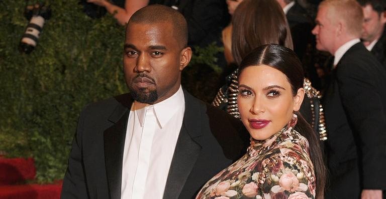 Kim Kardashian e Kanye West - Getty Images