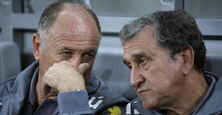 Luiz Felipe Scolari e Carlos Alberto parreira - Reuters