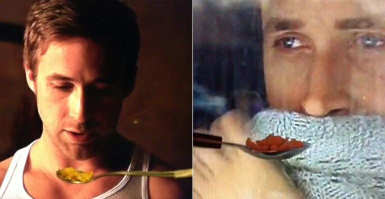 Ryan Gosling 'Won't Eat His Cereal' - Reprodução/ Vine