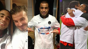 Lucas Moura comemora seu primeiro título na França e posta fotos na internet; confira! - Reprodução/Facebook