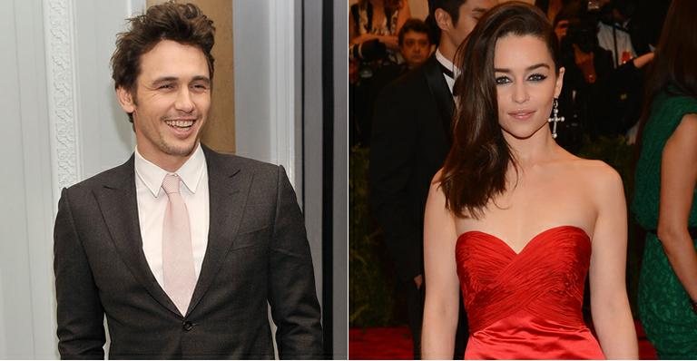 James Franco está interessado em Emilia Clarke, estrela da série 'Game of Thrones' - Getty Images