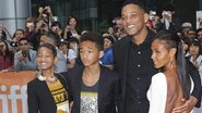 A família Smith: Willow,Jaden, Will e Jada - Reuters