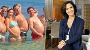 Guilhermina Guinle publica foto divertida na praia - Instagram/Reprodução e TV Globo