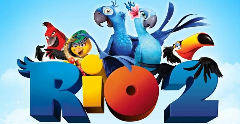 A animação 'Rio 2' estreia em abril de 2014 nos cinemas de todo o mundo - Divulgação