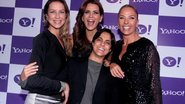 Luana Piovani, Fernanda Motta, Adriane Galisteu e Thammy Miranda posam para fotos em festa na Casa Fasano - Leo Franco/Agnews