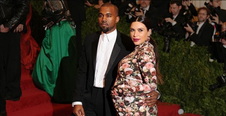 Kanye West e Kim Kardashian - Getty Images