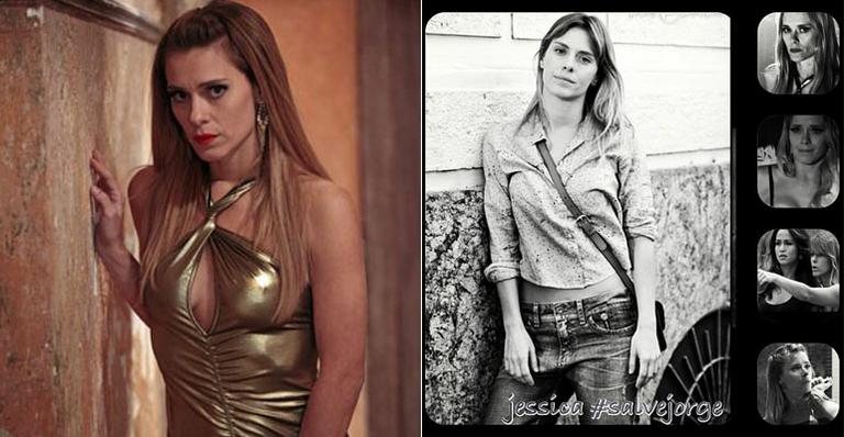 Carolina Dieckmann faz homenagem a 'Salve Jorge' - Fotomontagem