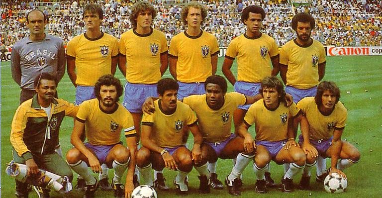 Veja os uniformes da Seleção Brasileira nas Copas - Reprodução