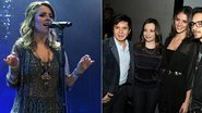 Sandy recebe Xororó, Noely, Monica Benini e Junior Lima em show da turnê 'Sim' em SP - Francisco Cepeda/AgNews