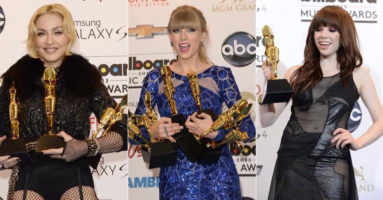 As caras e bocas dos vencedores do Billboard Awards 2013 - Getty Images