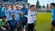 One Direction visita o treinamento do Real Madrid - Reprodução / Instagram