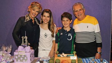 André e Carlos Alberto com os filhos - Thiago Duran