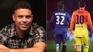 Ronaldo e Messi homenageiam Beckham - Reprodução/Instagram