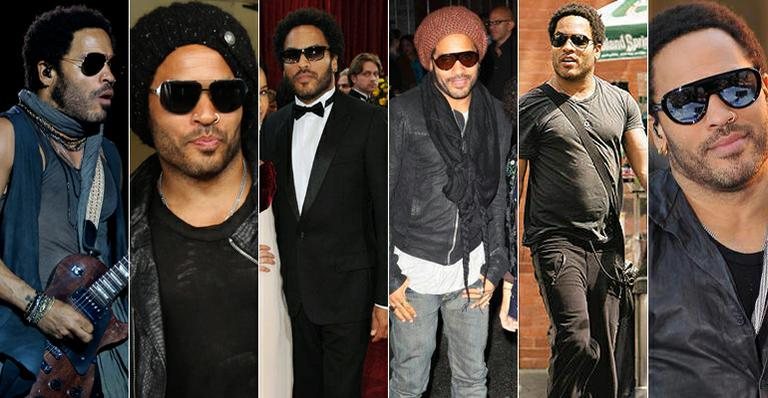 Lenny Kravitz: confira imagens do aniversariante - Reprodução/Arquivo Caras