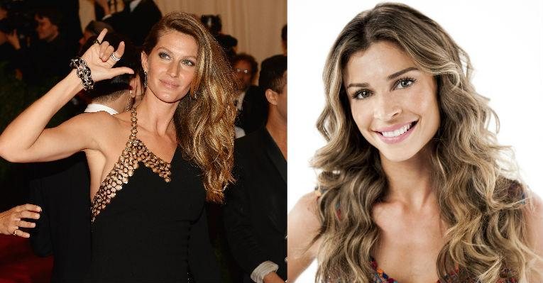 Gisele Bündchen e Grazi Massafera são donas de cabelos loiros incríveis. Veja como ter igual - Foto-montagem