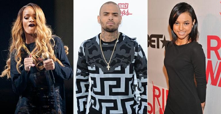 Sem Rihanna, Chris Brown reata com a modelo Karrueche Tran - Getty Images