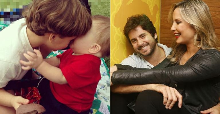 Claudia Leitte mostra foto fofa dos filhos Davi e Rafael - Instagram/Reprodução e Fred Pontes/Divulgação